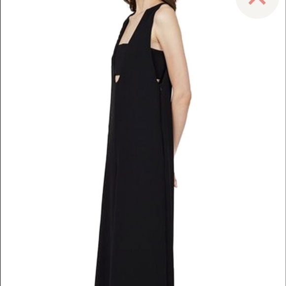 Opening Ceremony Talene Sleeveless Woven Jumpsuit Wide Leg Oversized Black Sze 4 - Picture 4 of 15